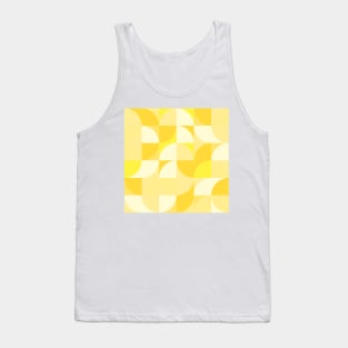 Modern Geometric (Lemon) Tank Top